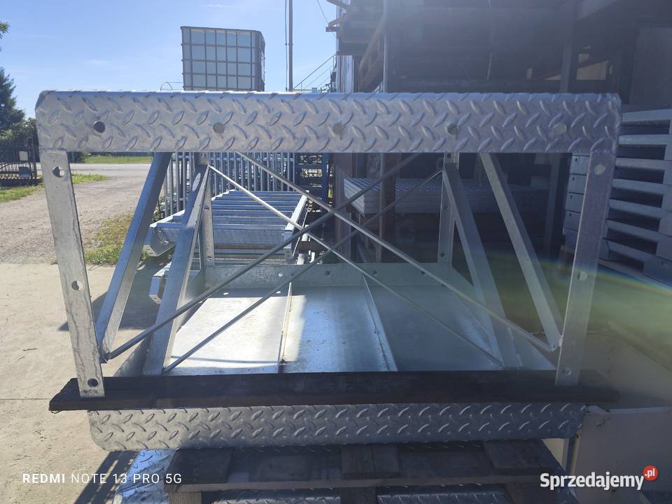 Trap metalowy spocznik balkon Schody zewnętrzne Elżbieta sprzedam