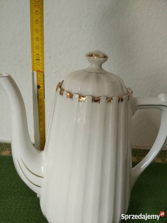 Duży dzbanek Askania Gold porcelana Ropa