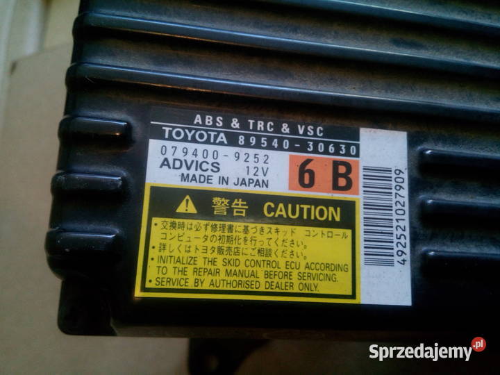 Moduł sterownik ABS TRC VSC Lexus GS430 MK3 III Komputery Suwałki sprzedam