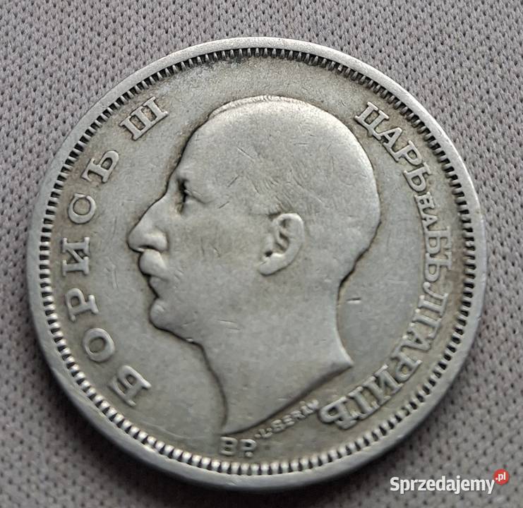 BUŁGARIA50 LEW 1930 r SREBRO 0500 BORYS Legionowo