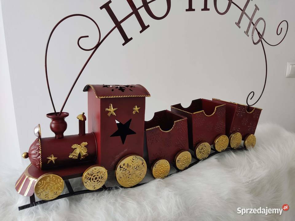 Pociąg metalowy vzerwony sprzedam