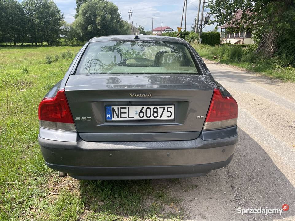 Volvo S60 24 diesel D5 Skory Alu Kamery długie Nidzica