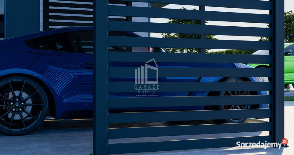 CarPort PREMIUM Wiata samochodowa 5x5 Antracyt Tarnów