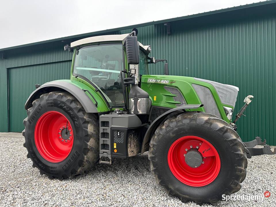 Fendt 828 Profi Plus 2018 maks wypas przedni Wom