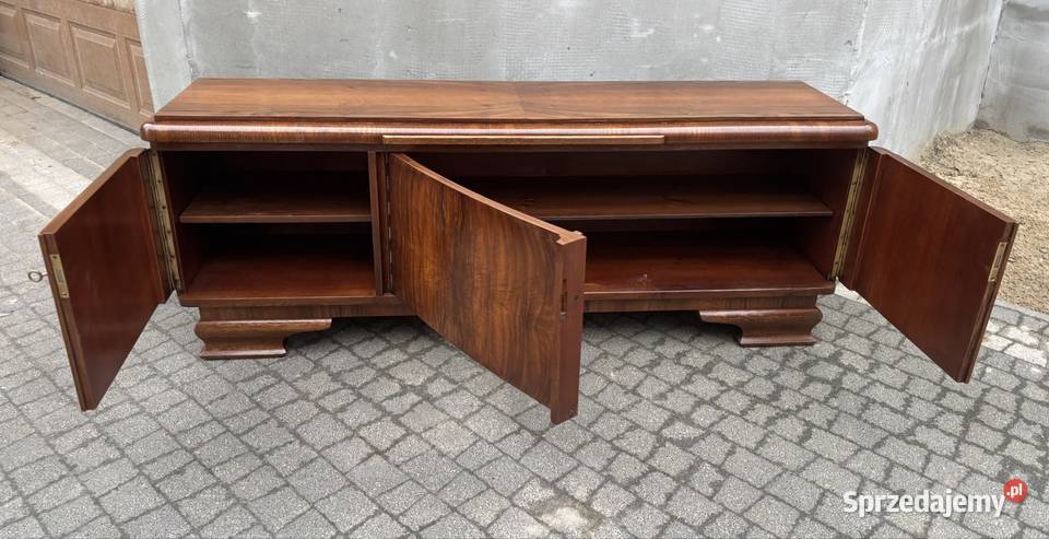 KomodaSzafka RTV Orzech 163 Art Deco Antyk Warszawa