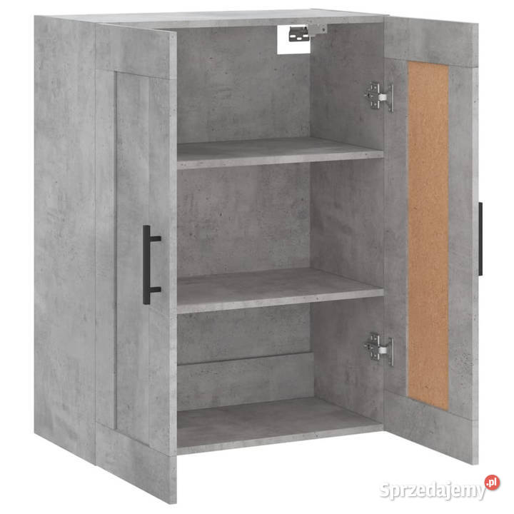Szafka wisząca szarość betonu 695x34x90 WM830408
