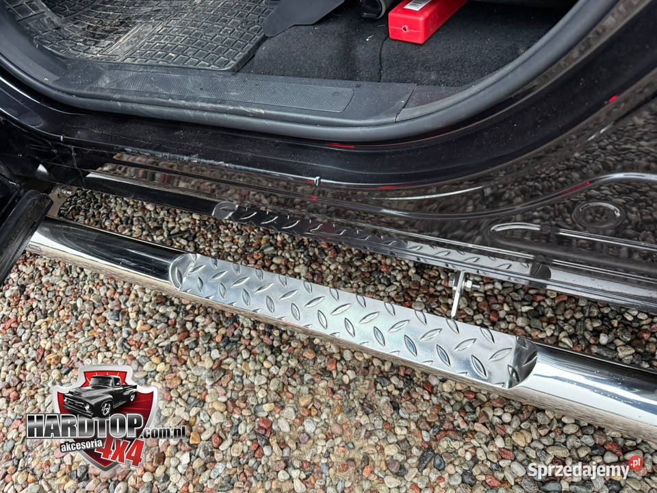 Stopnie Boczne Orurowanie chrom wyżłobienie Pasłęk sprzedam