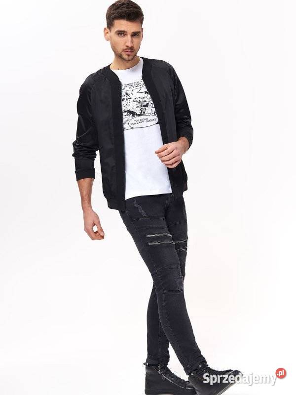 biały tshirt męski Top Secret Olkusz