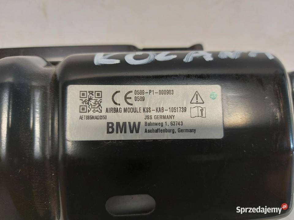 BMW G21 G20 Kombi airbag poduszka kolanowa
