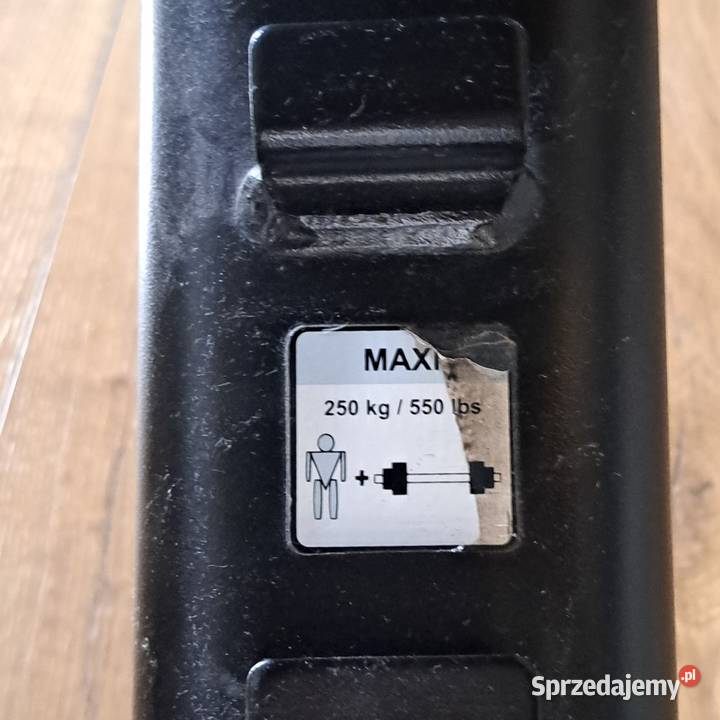 Ławka treningowa Domyos regulowana 250 używana Siłownia i fitness Domaszczyn