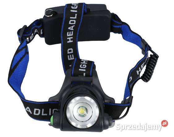 Latarka Czołowa na Głowe z Akumulatorem do Ostrowy nad Okszą sprzedam