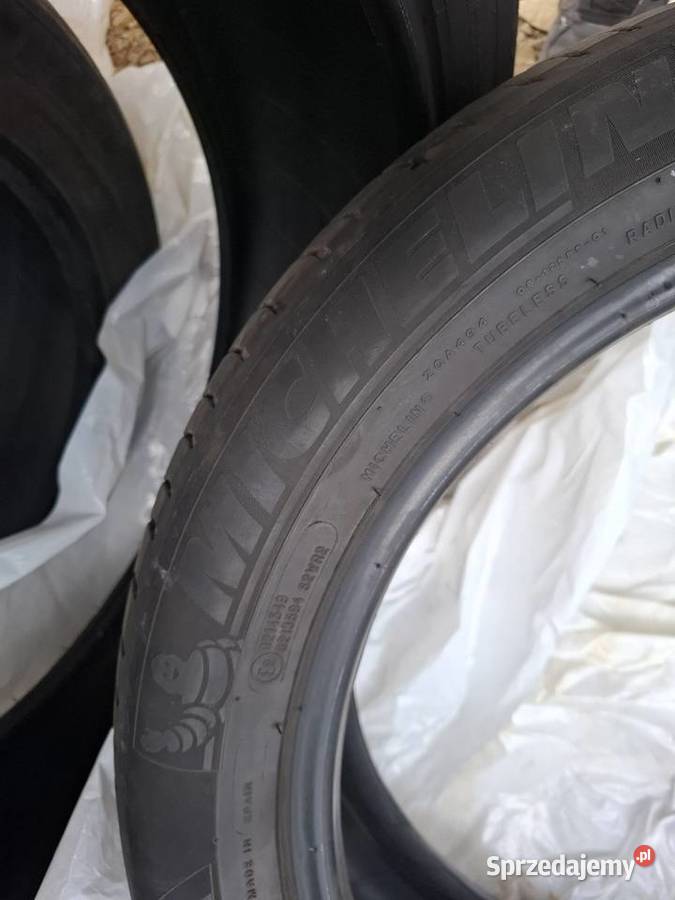 Komplet opon 205 55 19 lato Michelin primacy Łaziska Górne sprzedam