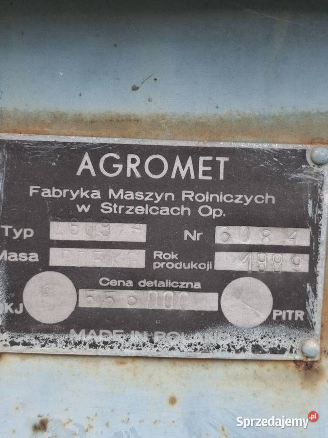 Kopaczka elewatorowa AGROMET do ziemniaków