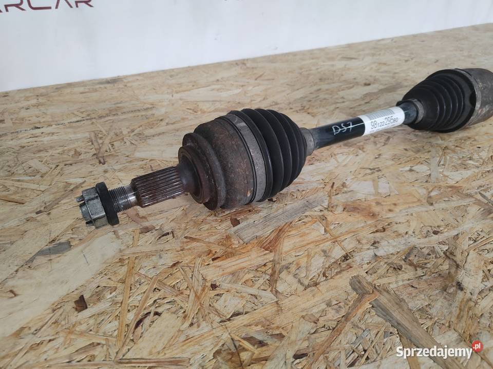 Półoś Długa Prawa Citroen DS7 20 HDi 9812229580 Pleszew