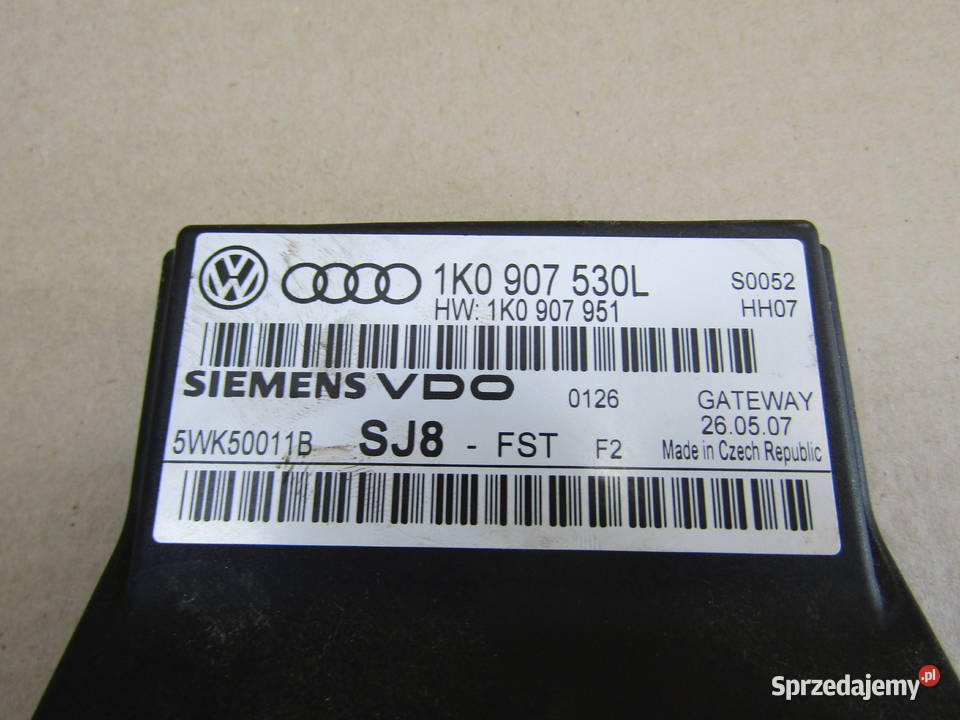 MODUŁ GATEWAY SKODA OCTAVIA II 1K0907530L Mysłaków sprzedam