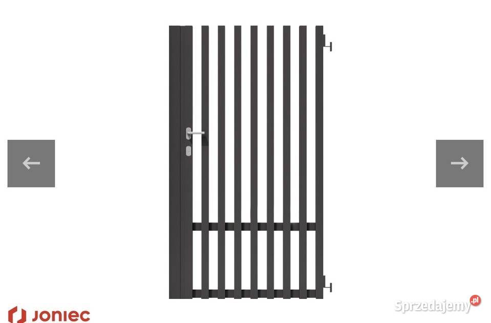 Przęsło ogrodzeniowe aluminiowe PALISADA małopolskie Gorlice