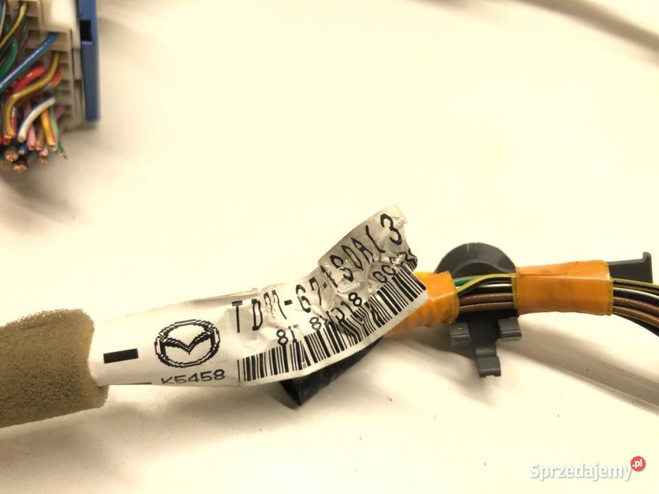 WIĄZKA DRZWI PRZÓD LEWA MAZDA CX9 37 273 PRZEWÓD Karoseria