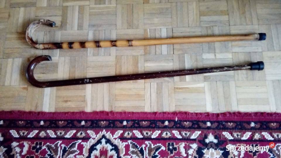 Laska drewniana spacerowa seniora Warszawa sprzedam