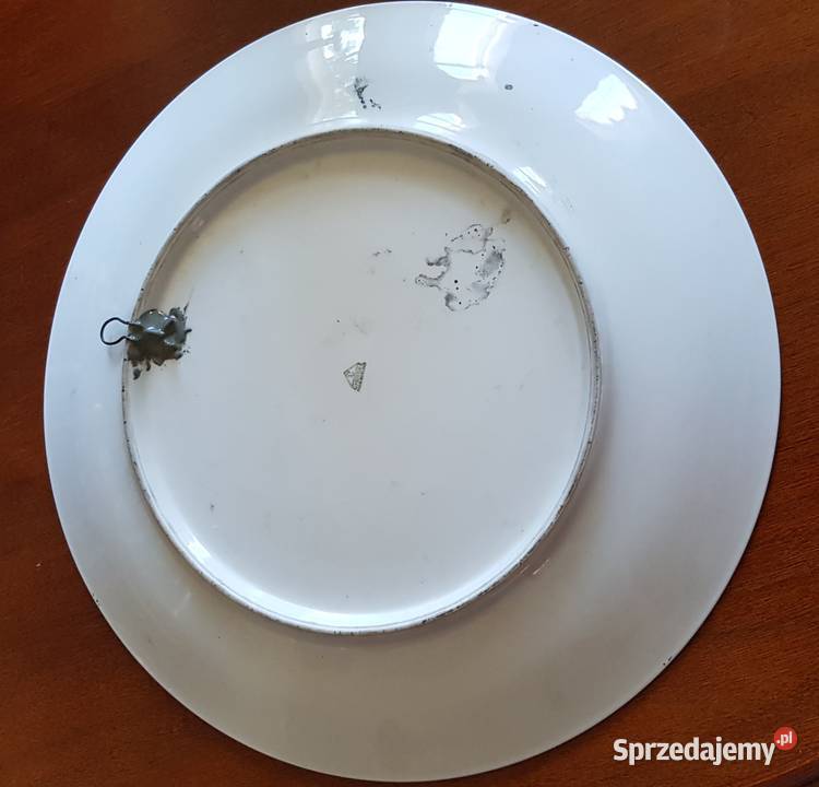 Patera talerz porcelana Ćmielów Chodzież Look Orneta
