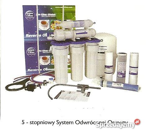 Filtr wody Odwrócona Osmoza System uzdatniania mazowieckie Warszawa sprzedam