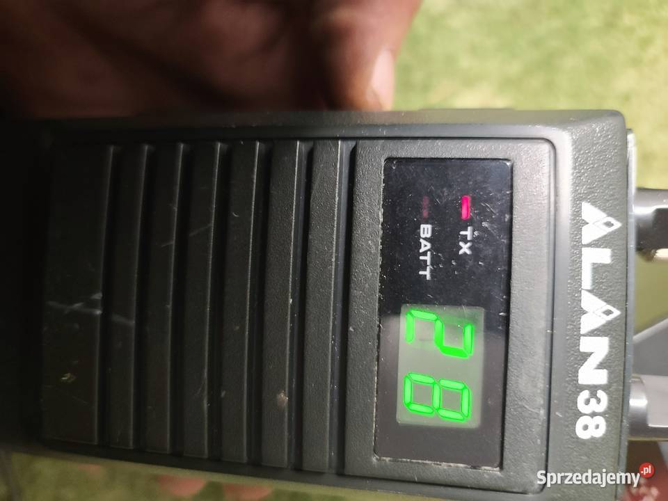 CB Alan 38 sprawne wzmacniacz swmeter