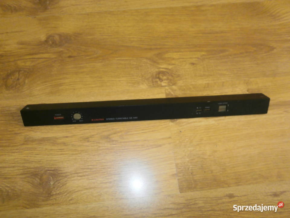 Gramofon FONICA GS 440 panel przedni ŁADNY Gramofony łódzkie Łódź