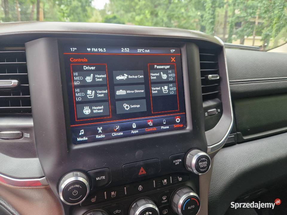 RAM 1500 ciężarowy fakt vat 23 inst gaz PRINS 1500 mazowieckie Warszawa