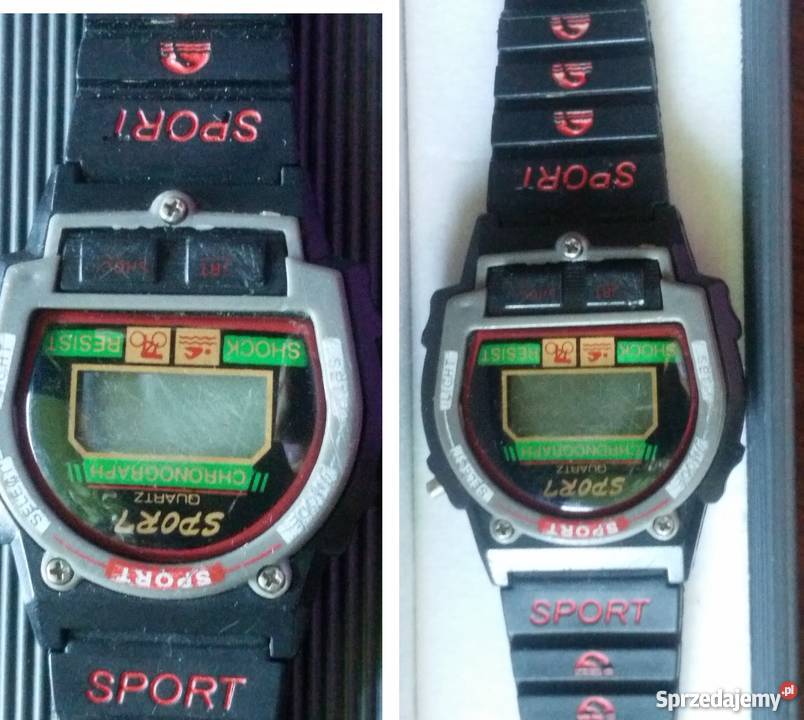 zegarek sport quartz chronograph