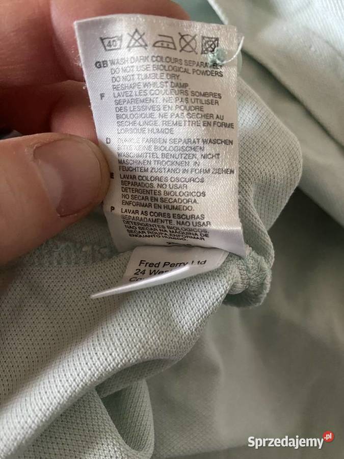 Koszulka polo męska FRED PERRY ML OKAZJA Rozmiar M Zamość