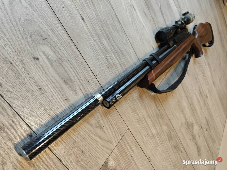 Wiatrówka PCP Hatsan AT44W10 55 mm CUSTOM CARBON Krotoszyn