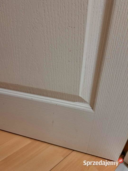 Drzwi Porta białe 2 sztuki z ościeżnicami 70P Drzwi wewnętrzne Złotniki Kujawskie