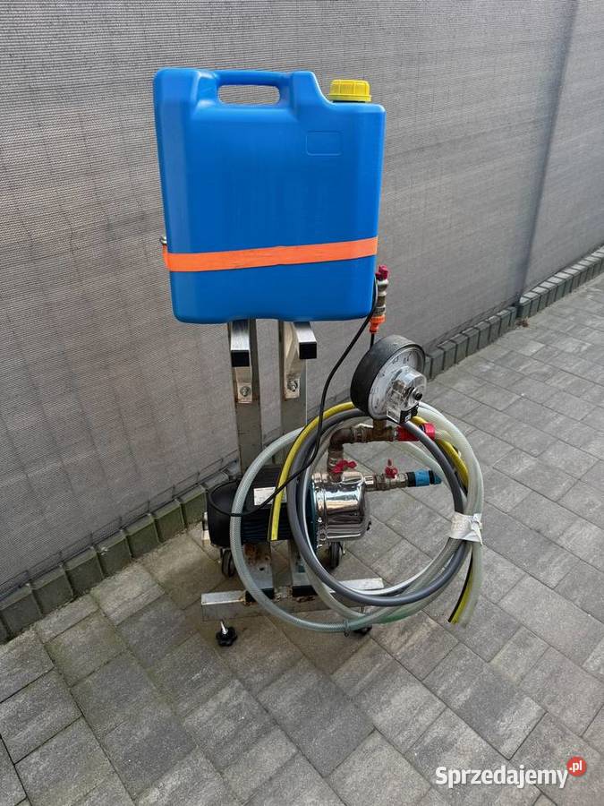 wynajem stacja pompa glikolu wody napełniająca usługi budowlane