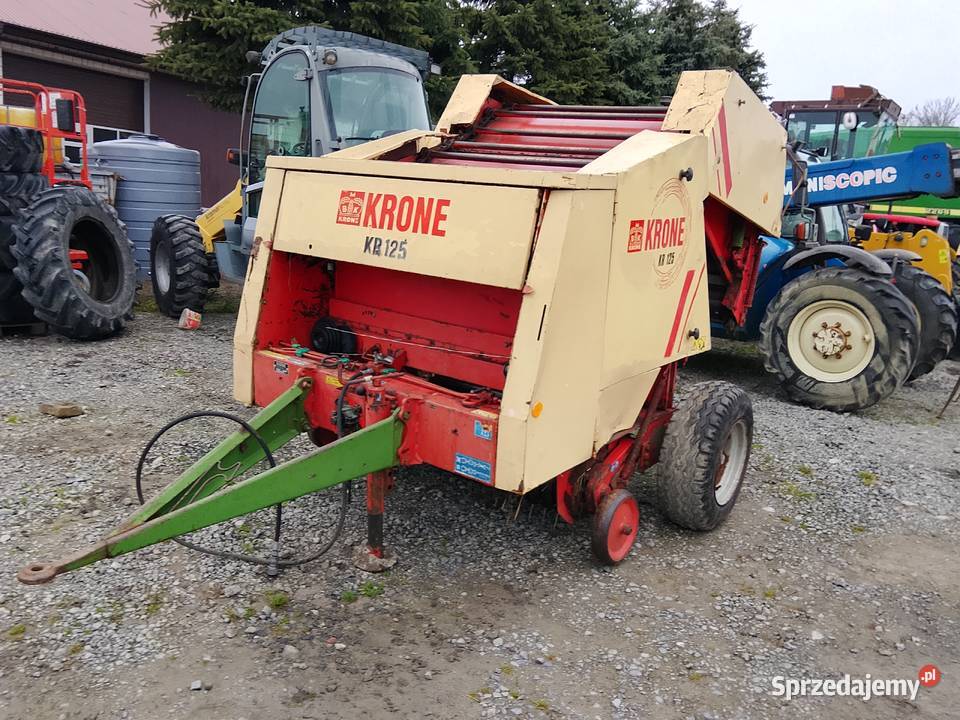 Prasa Rolującą Krone KR 125 sprowadzona oryginał