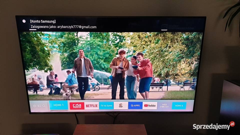 Telewizor samsung 60 4k wielkopolskie