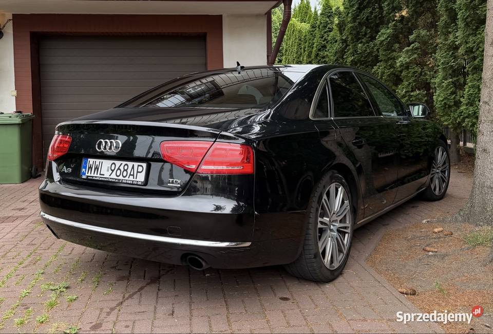 Audi A8 d4 42 V8 quattro czarny Ząbki