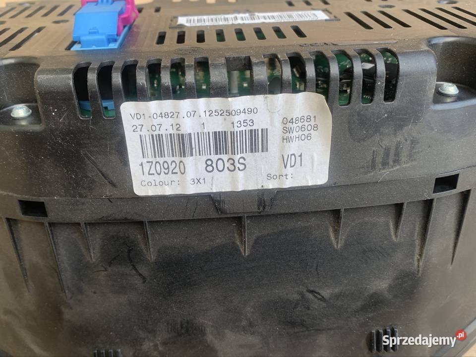 1Z0920803S licznik zegary skoda octavia II 2 Szczecin