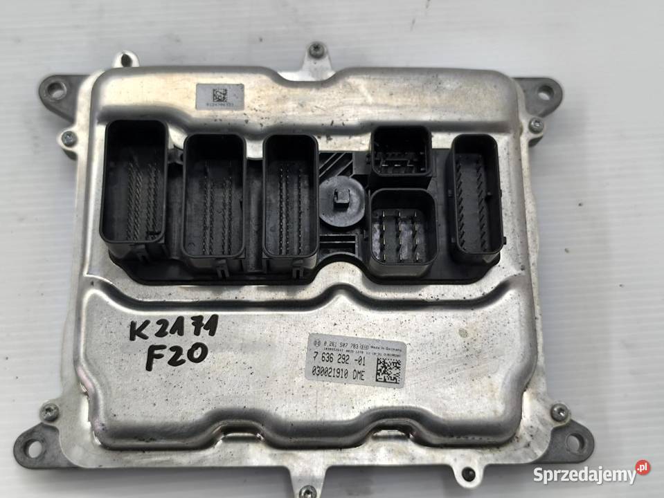 MODUŁ STEROWNIK ECU BMW F20 F21 116i 763629201 osobowe