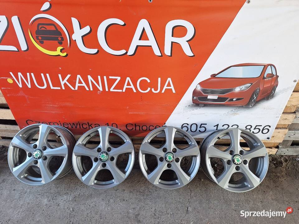 Alufelgi 5x112 15 ET45 SKODA Octavia SEAT Altea Choceń