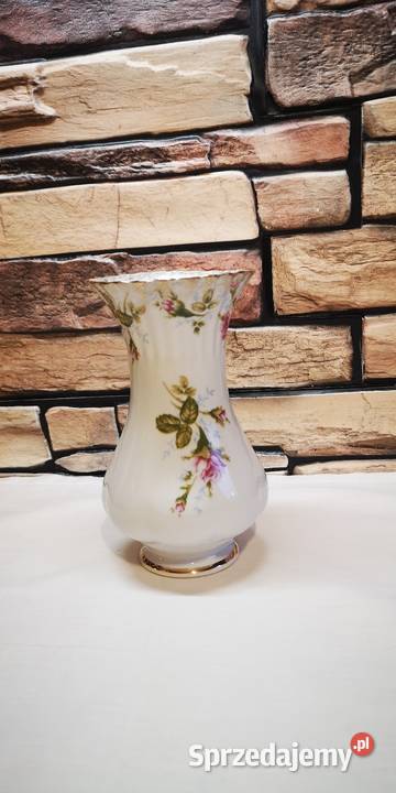 Piękny wazonik polskiej fabryki Chodzież seria Gdańsk