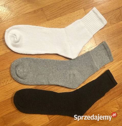 Skarpety skarpetki frotte Idealne do pracy GAT 1 brązowy/beżowy Łódź