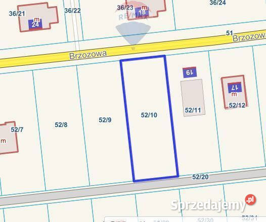 Działka budowlana 802 m Błędowo 5210 mazowieckie