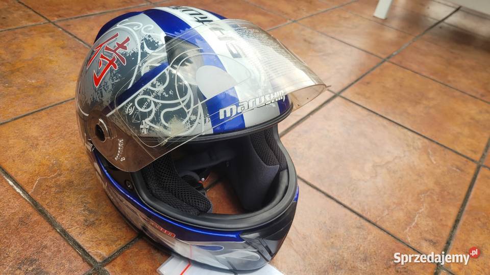 Nowy kask motocyklowy M MARUSHIN Kaski wielkopolskie Piła