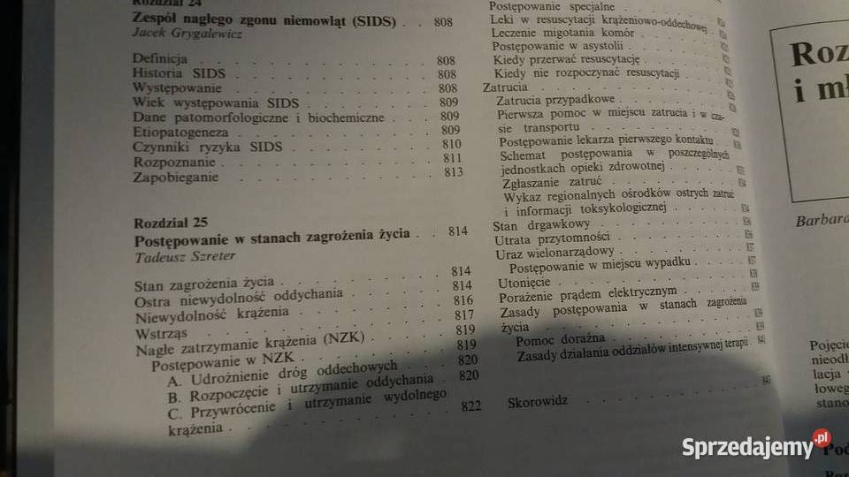 Pediatria PZWL unikatowe książki antykwariat Warszawa