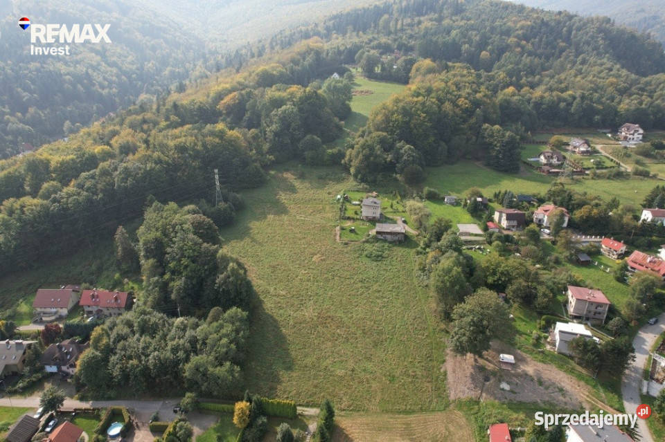 Działka z widokiem budowlana śląskie Ustroń