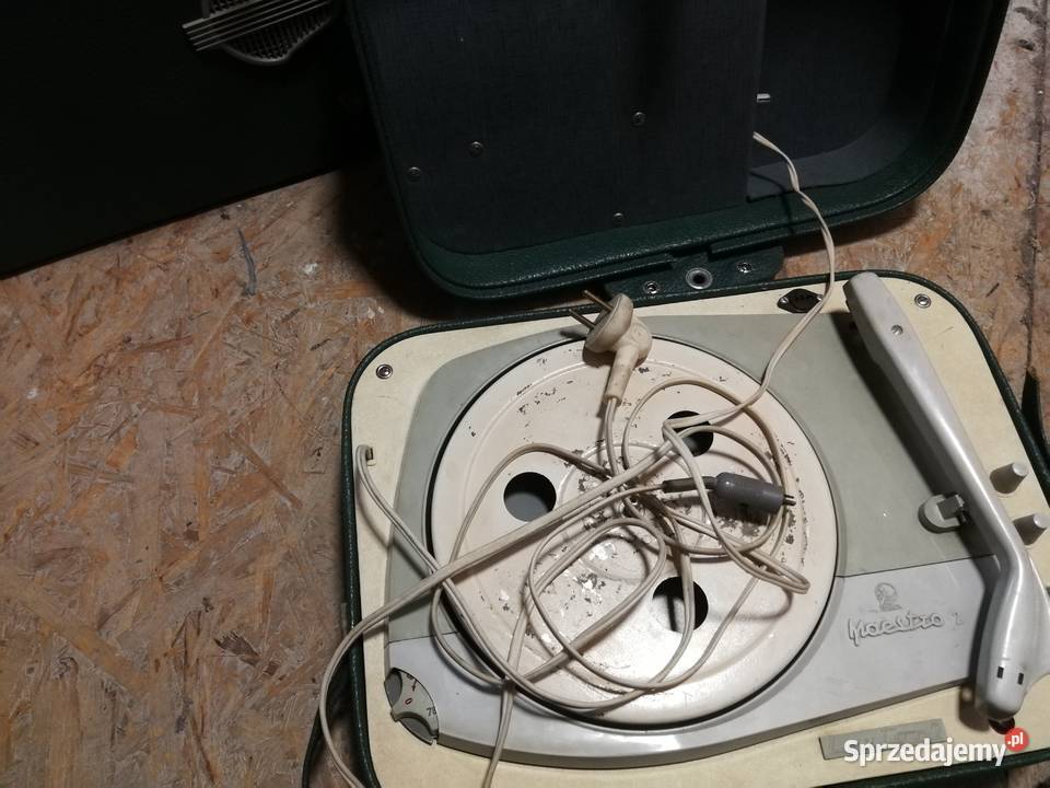 Gramofon Maestro Luxston zestaw 2 sztuk sprzedam