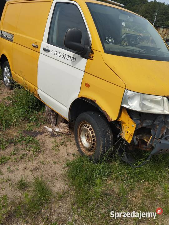 Karoseria VW T5 19 z silnikiem pomorskie Lębork sprzedam