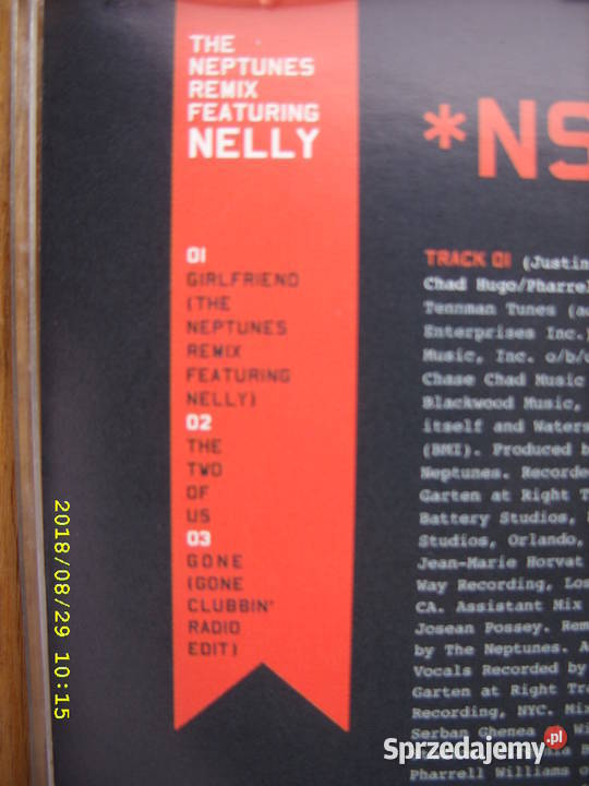 POP CD NSYNK i N TRANCE 4 PLYTY SINGLE