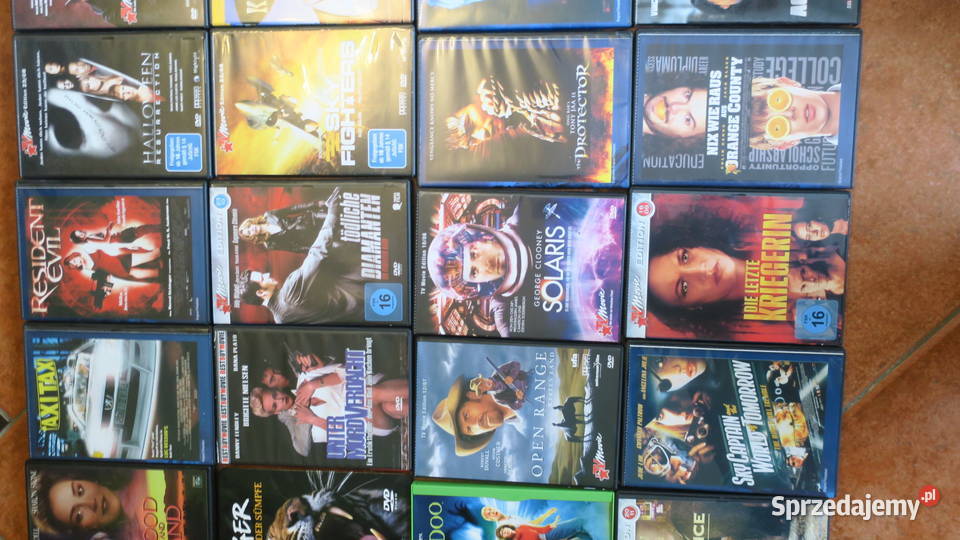 Filmy DVD 20 sztuk akcja Filmy