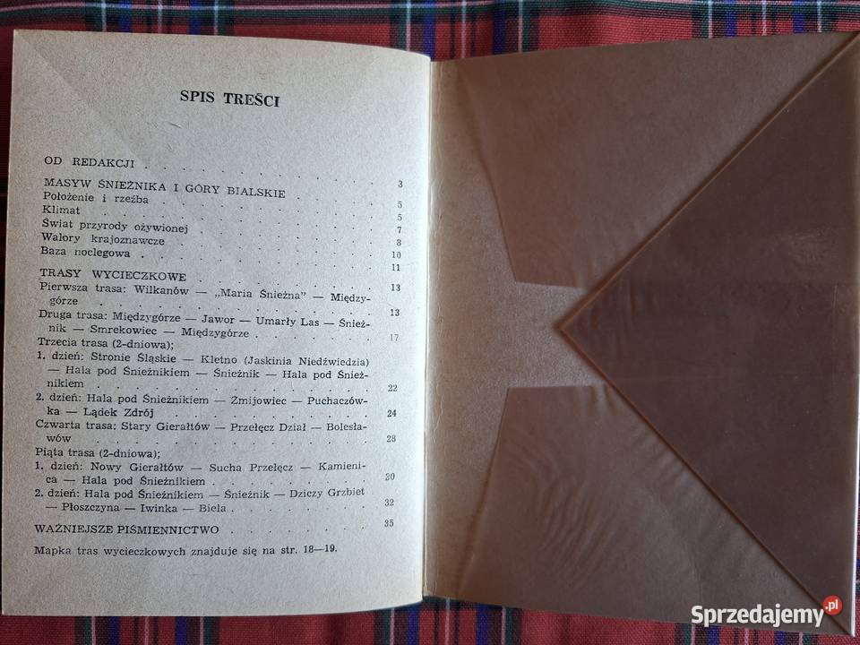 7 dni w masywie Śnieżnika i górach bialskich KR ISBN 8300003800 Kraków