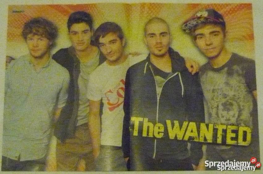 PLAKATY THE WANTED WYPRZEDAŻ ŚWIAT
